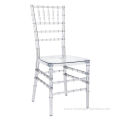 Resin Acrylic Tiffany Transparent Chiavari Wedding Chair